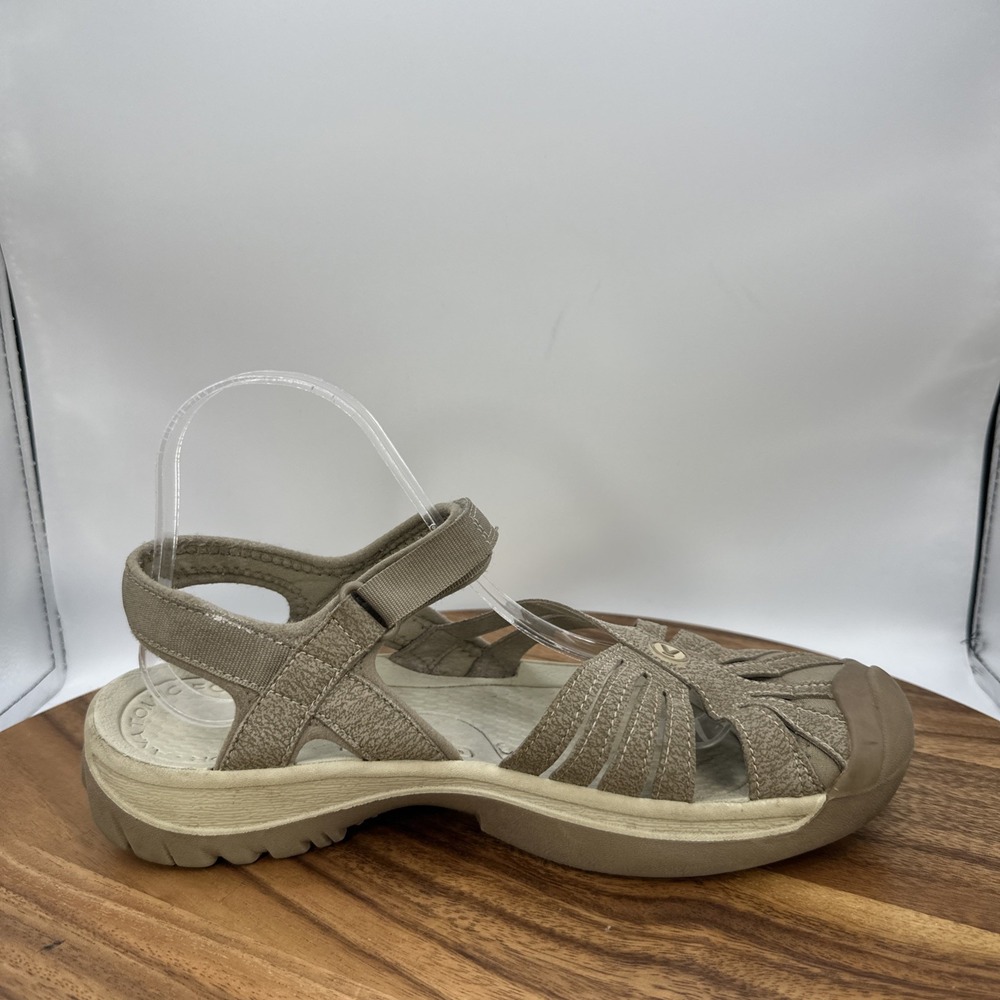 Keen Women's Taupe Open-Toe Sport Sandals - Picture 5 of 9